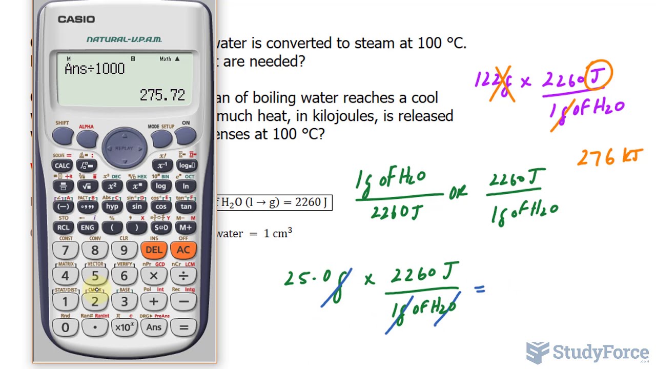 Heat of Vaporization