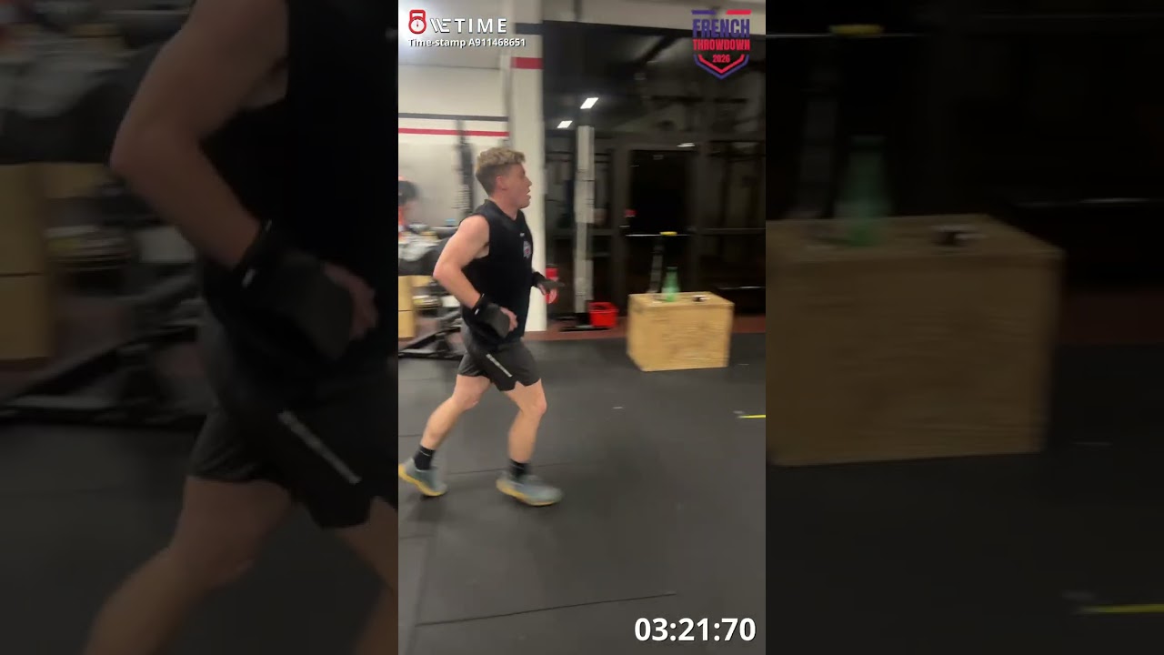 Wod 3 qualif French thrdwn 26 Team RX  