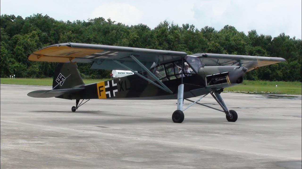 1937 Fieseler Fi 156 Storch Demo flown by Kermit Weeks