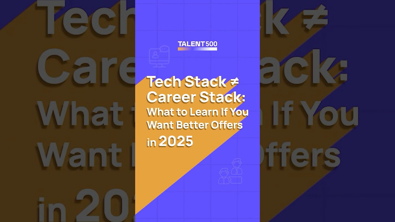 Tech Stack does not equal to Career Stack| What Actually Gets You Hired in 2025