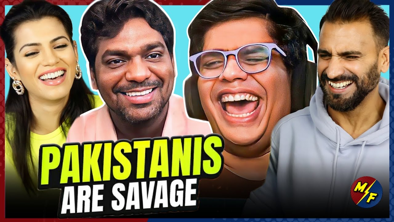 PAKISTANIS ARE SAVAGE PT 10 REACTION!! | Zakir Khan | Tanmay Bhat