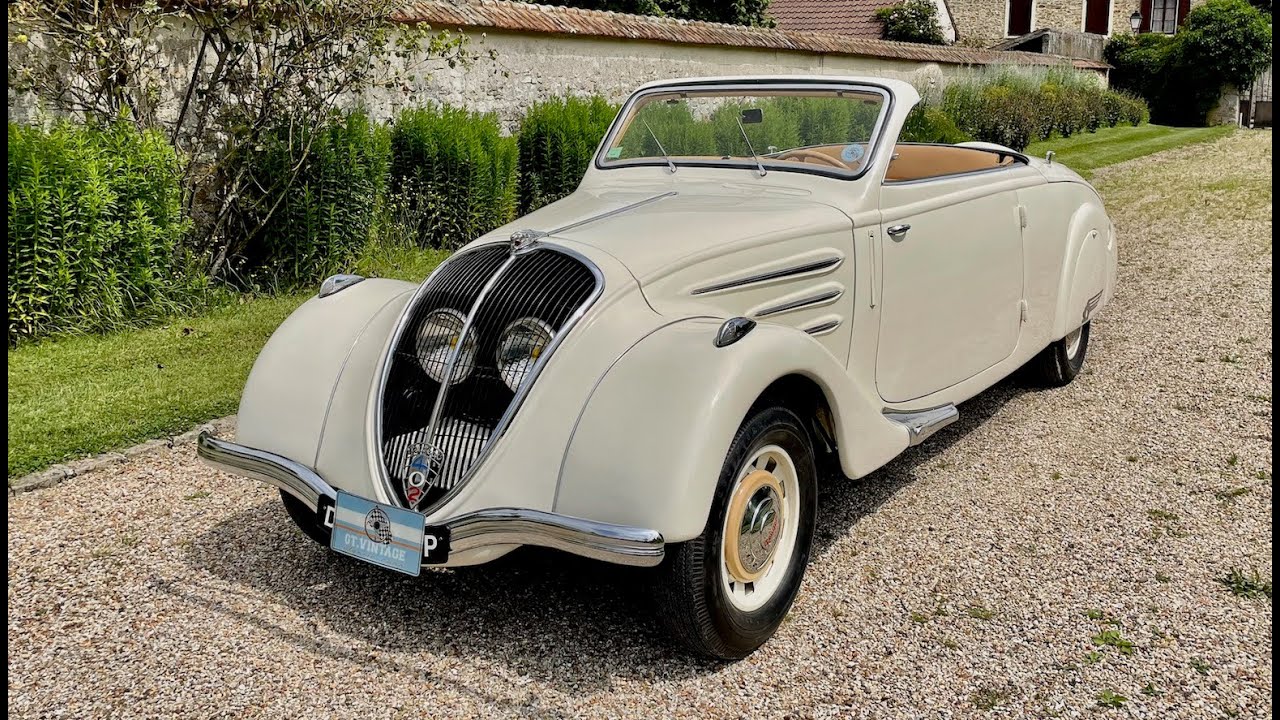 PEUGEOT 402 ECLIPSE de 1937 vendue chez GT VINTAGE CLASSIC CARS
