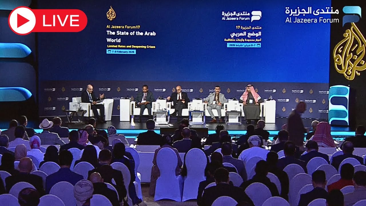 LIVE: Session one at the Al Jazeera Forum in Doha: Gaza after Two Years of War