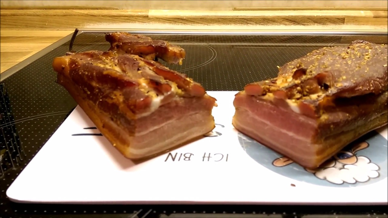 Schweinebauch Räuchern leicht gemacht