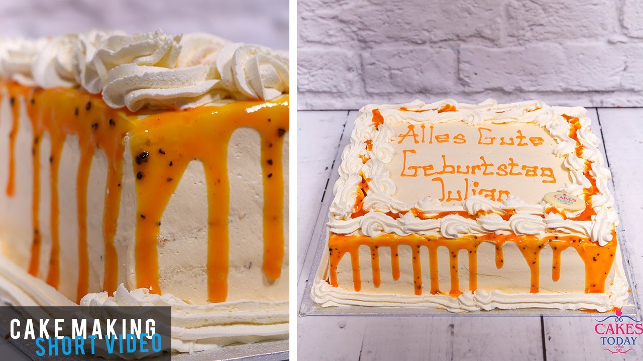 Mango Passion Cake