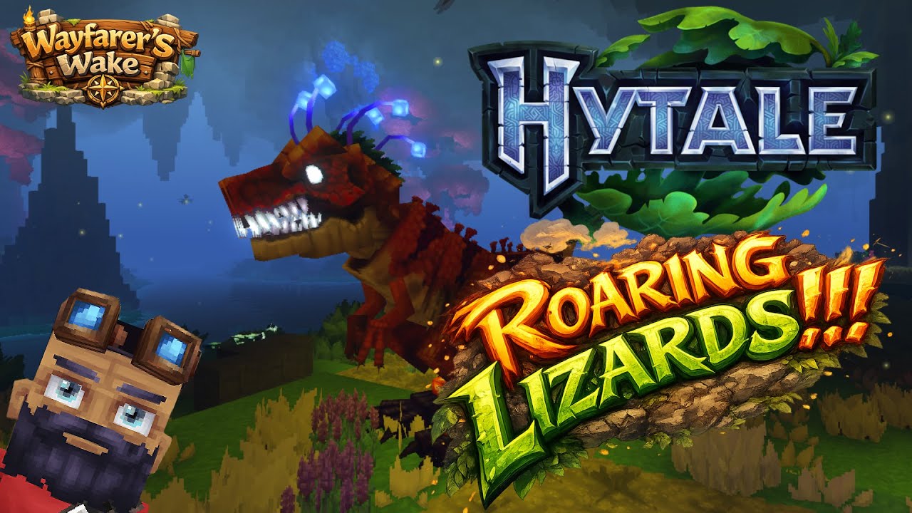 🔴[LIVE] HYTALE (UPDATE 1) - New Adventure! - Roaring Lizards