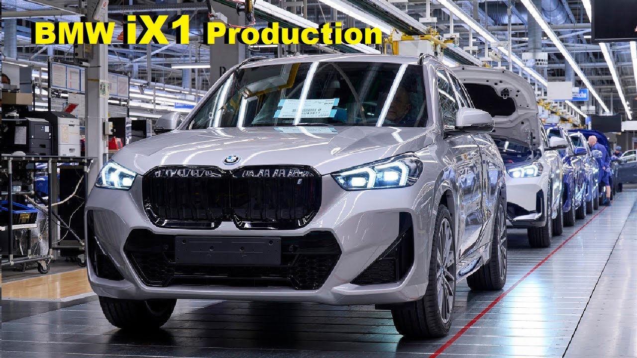 Production of the fully electric BMW iX1 starts at the BMW Group plant in Regensburg