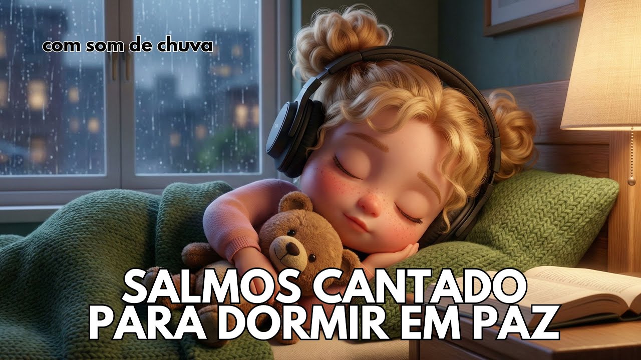 Descanso em Deus Para Quem Vive com Medo I Salmos Cantado para Dormir em Paz