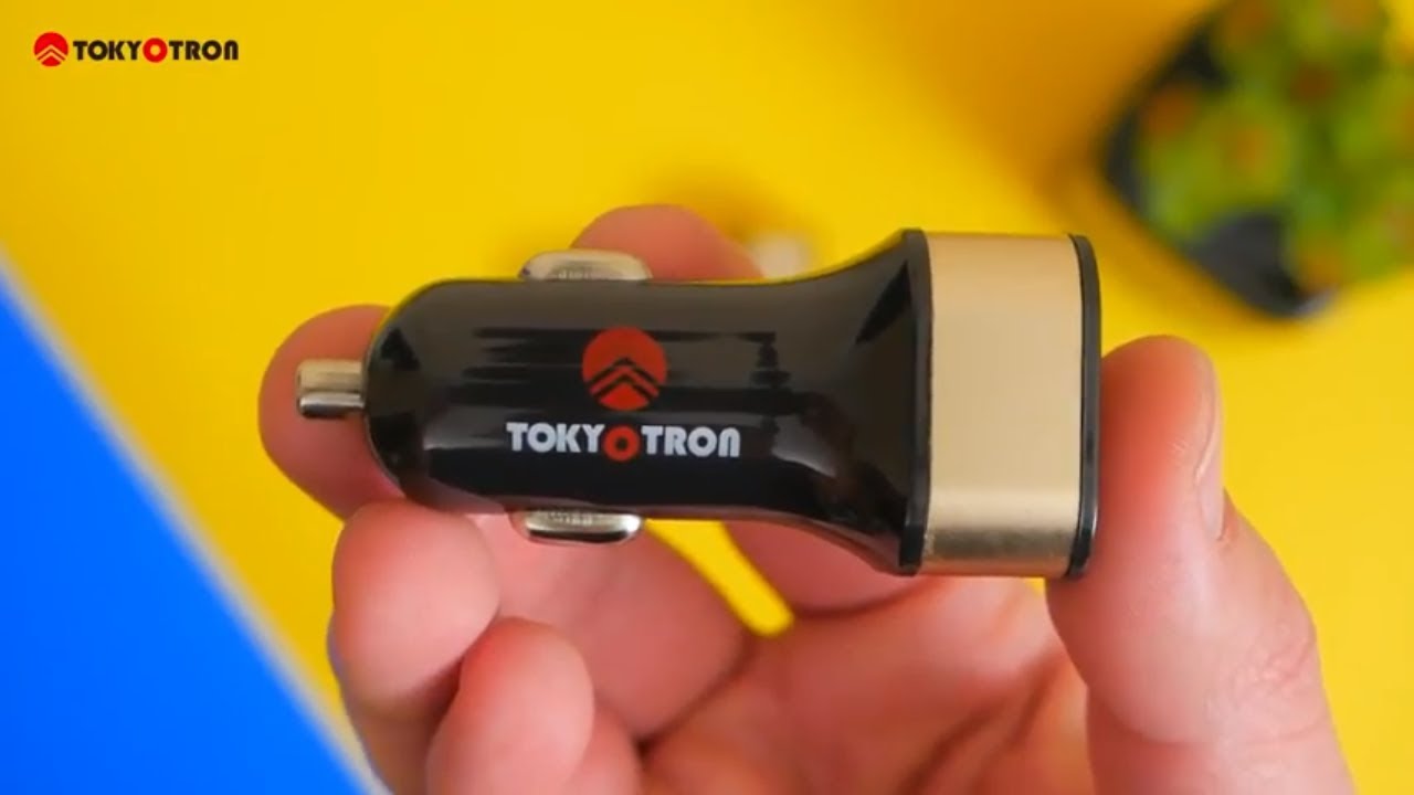 Tokyotron 2 PORT Smart mobile car charger with Smart IC and fast, quick charge - Unboxing and Review