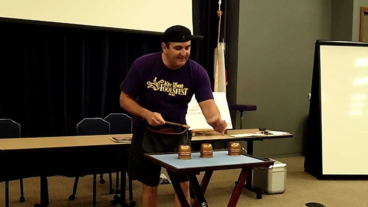 Shel Higgens - Cups and Balls - Fort Worth Magicians Club - Nov 2011