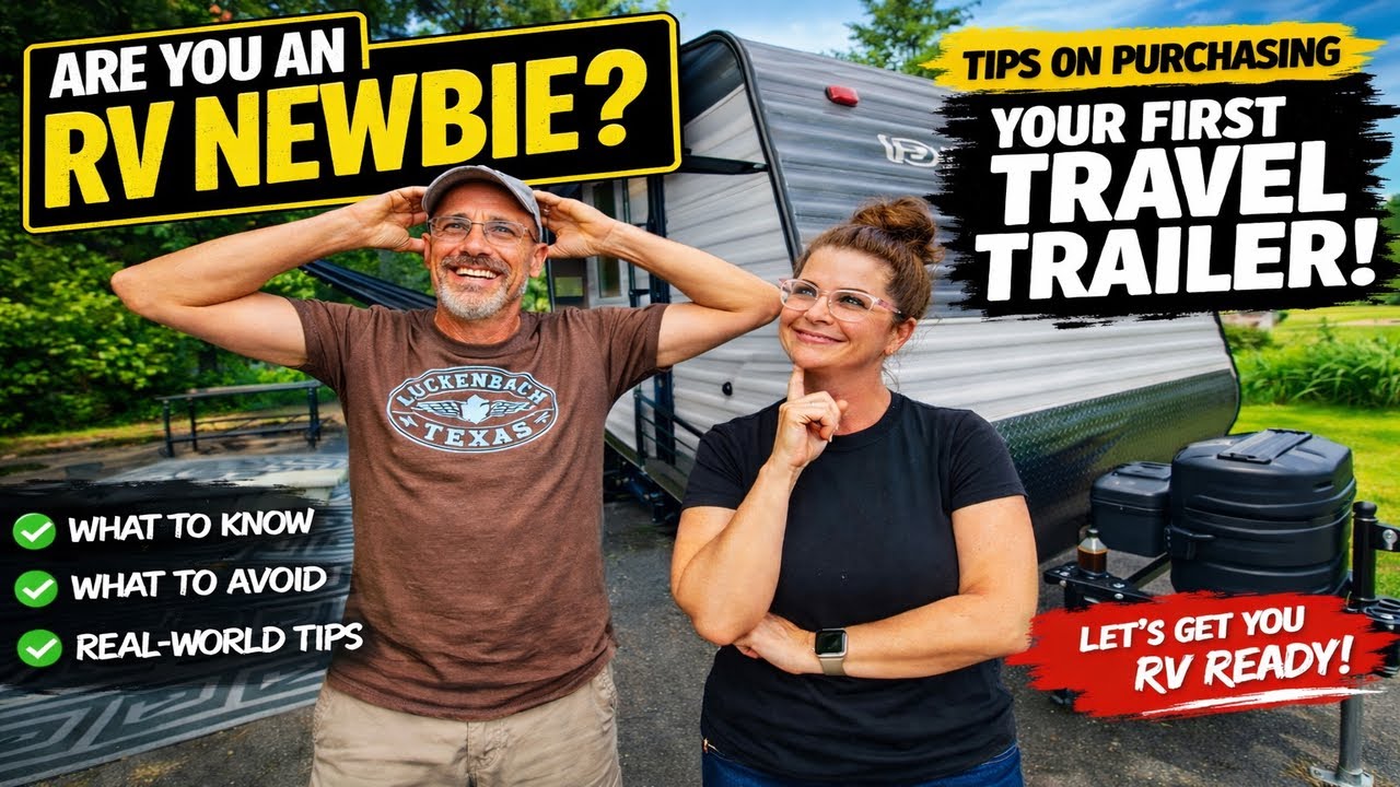 Are You an RV Newbie? Tips on Purchasing Your First Travel Trailer!