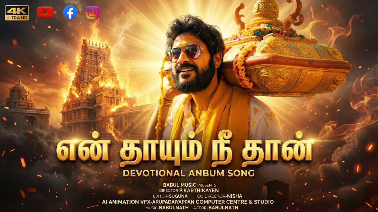 🙏 என் தாயும் நீதான் | மனதை உருக்கும் பக்தி பாடல் | முருகன் அருள் பாடல் #Murugan #LordMurugan