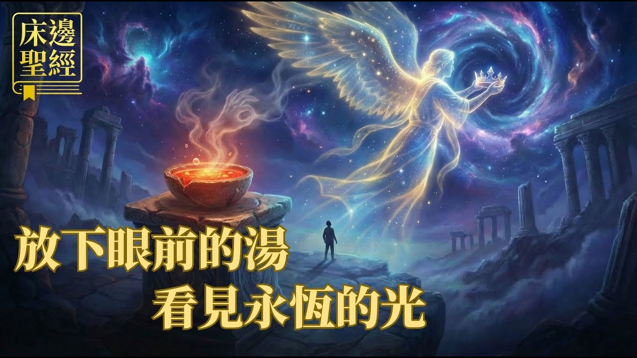 放下眼前的湯，看見永恆的光｜床邊聖經｜創世記 Ch.25：你的「長子名分」還在嗎？今晚，找回失落的祝福