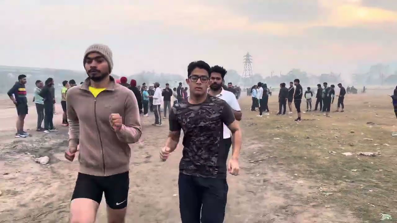 1600 mtr running timing ⏱️ | Delhi police driver physical | #delhipolice #physicaltraining 