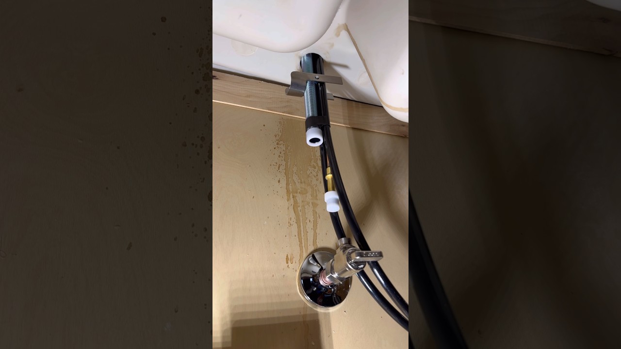 this pfister faucet has to be the fastest installing faucet I&rsquo;ve ever used #plumber #plumbing