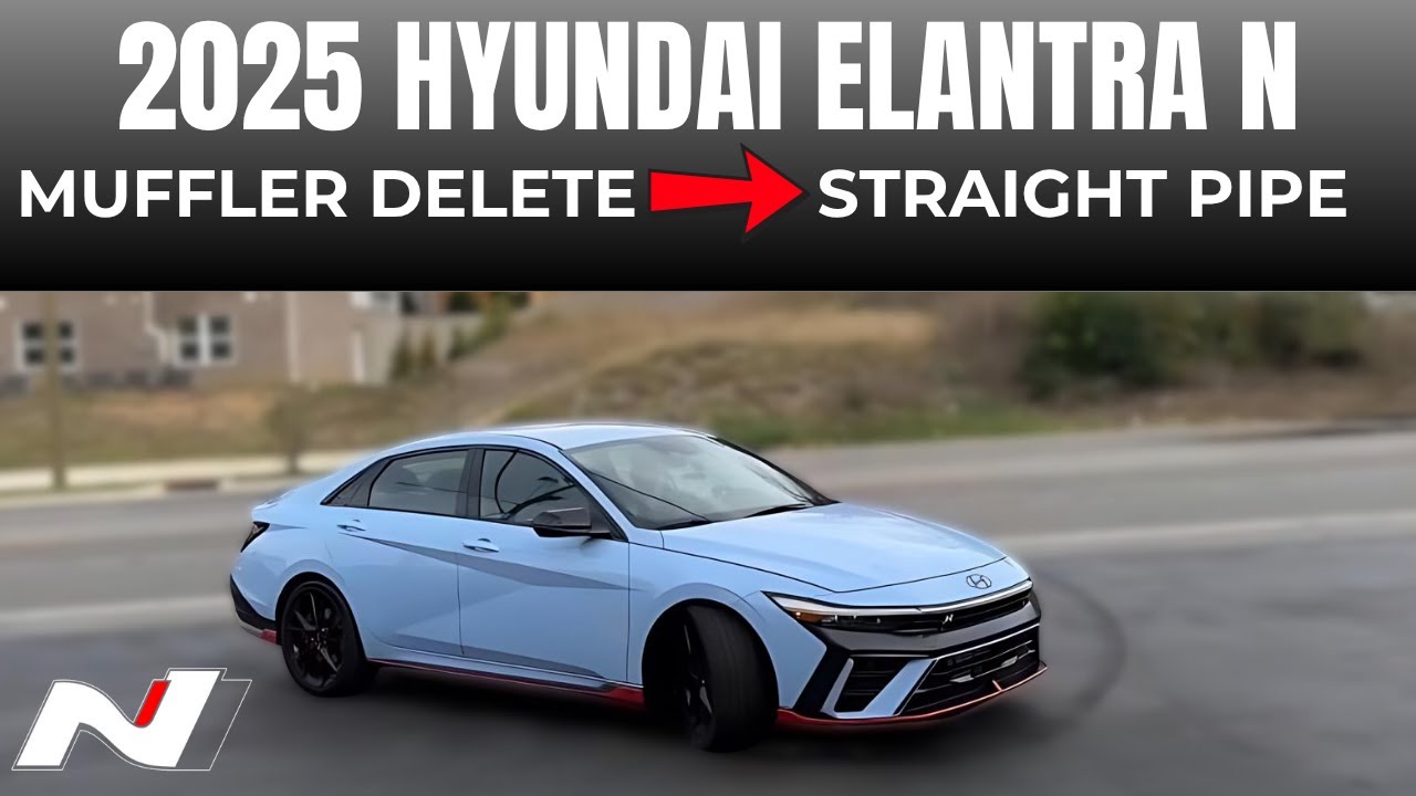 Hyundai Elantra N 2025 года: еще громче!
