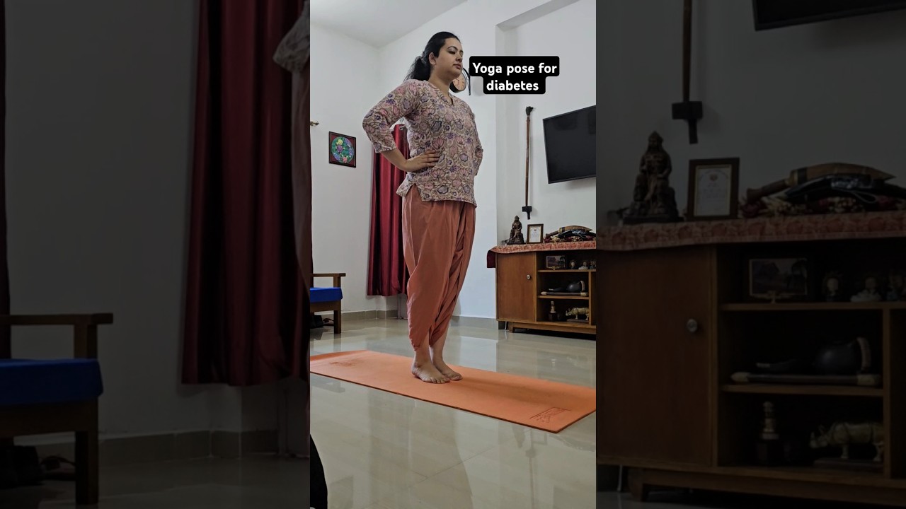 Yoga for diabetes / get sugar level in control #yogafordiabetes  #yogamedicine #therapeuticyoga