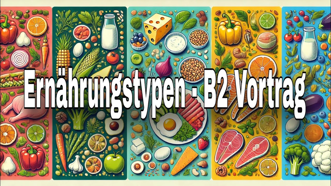 Ernährungstypen | Goethe Zertifikat B2 | Vortrag halten | Werkstatt B2