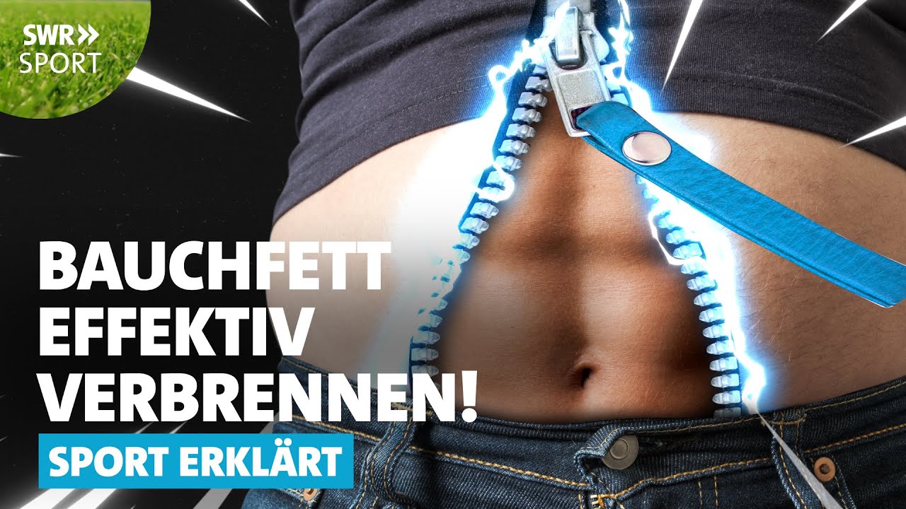 Wie du K&ouml;rperfett verbrennst und garantiert abnimmst &ndash; das Kaloriendefizit | SWR Sport