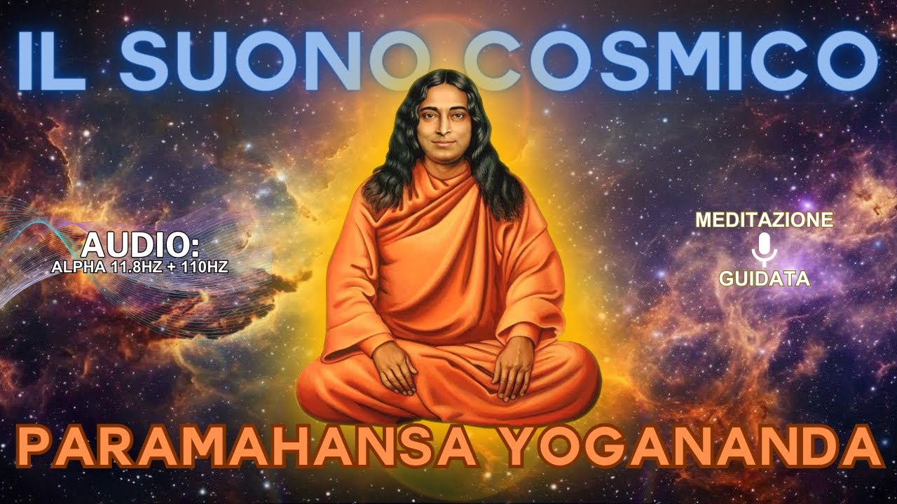 🧘 Sintonizzati sull’INFINITO | MEDITAZIONE del Maestro YOGANANDA | Audio con frequenza Alpha