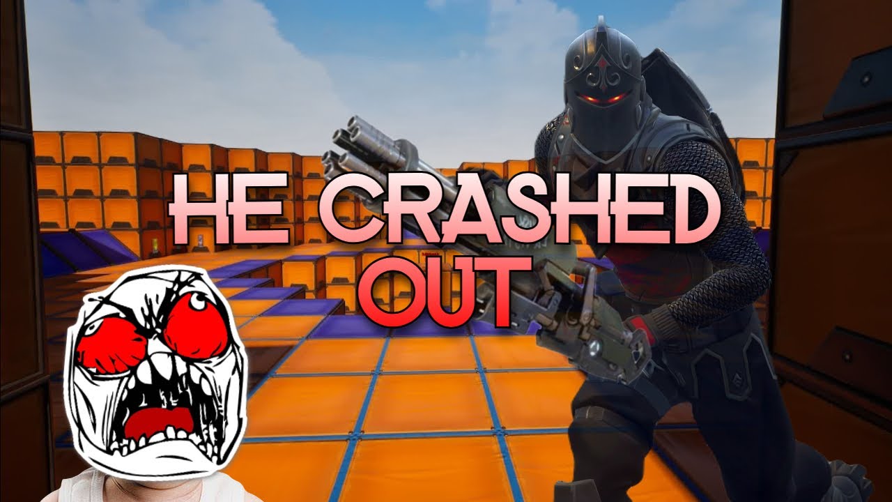 Spamming Crashout Kid With Minigun (Hilarious Reaction 😂)