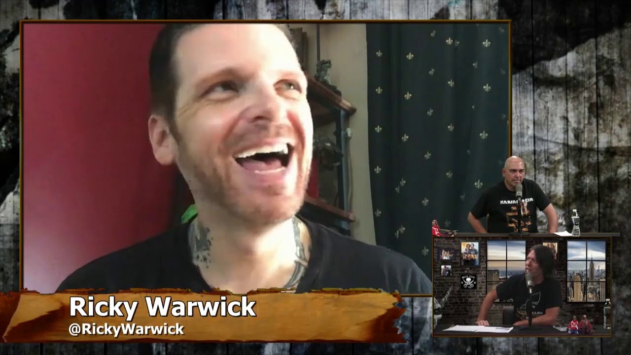 'Black Star Riders' Ricky Warwick Interview Thin Lizzy, The Almighty