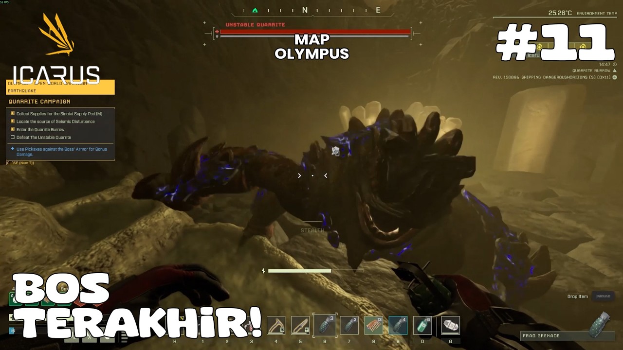 AKHIRNYA MENANG!! - Icarus #indonesia Part 11 (Short Version) | MAP OLYMPUS