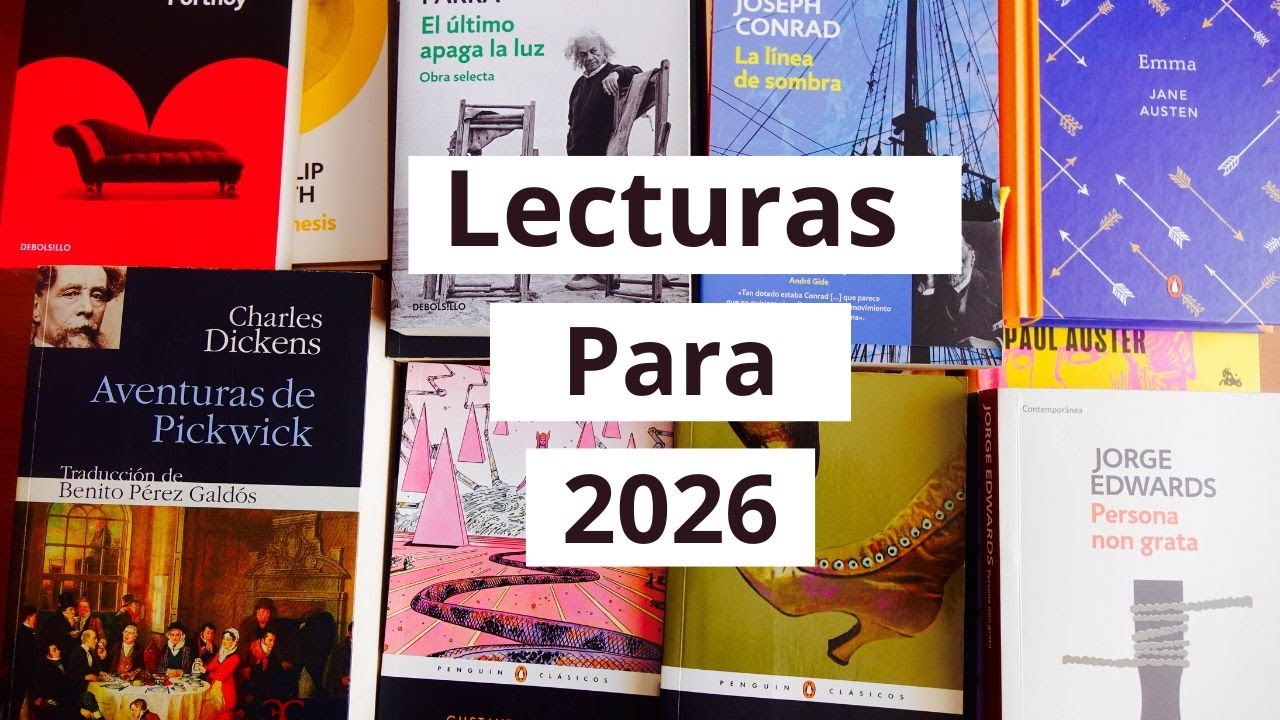 Mis libros disponibles para leer este año 2026