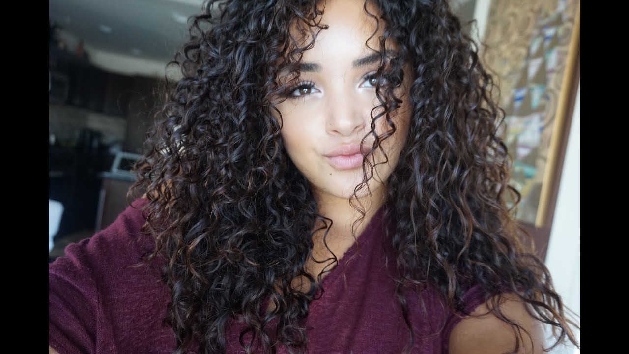 MULTI TEXTURED CURLY HAIR ROUTINE//Shape and define your curls