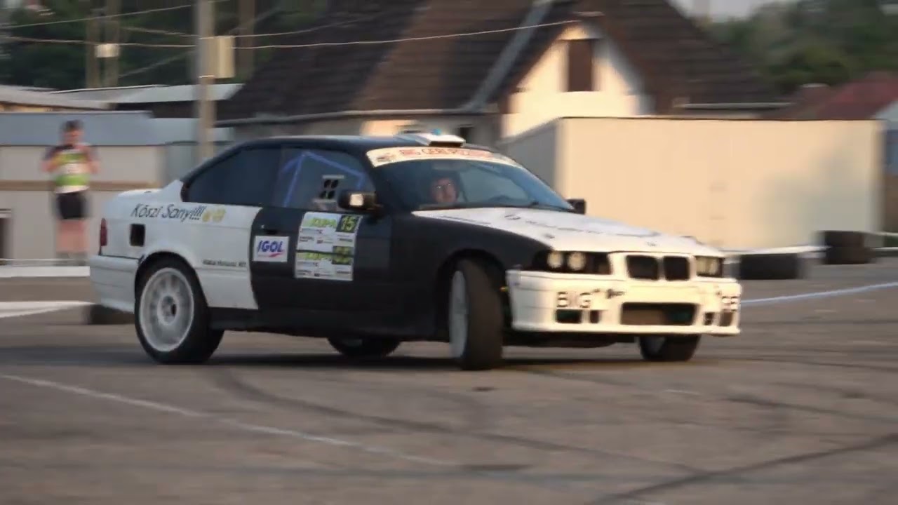 Apponyi Gergő #15 | BMW E36 Coupe | Summer Race Nyíregyháza piac 2025.06.07.