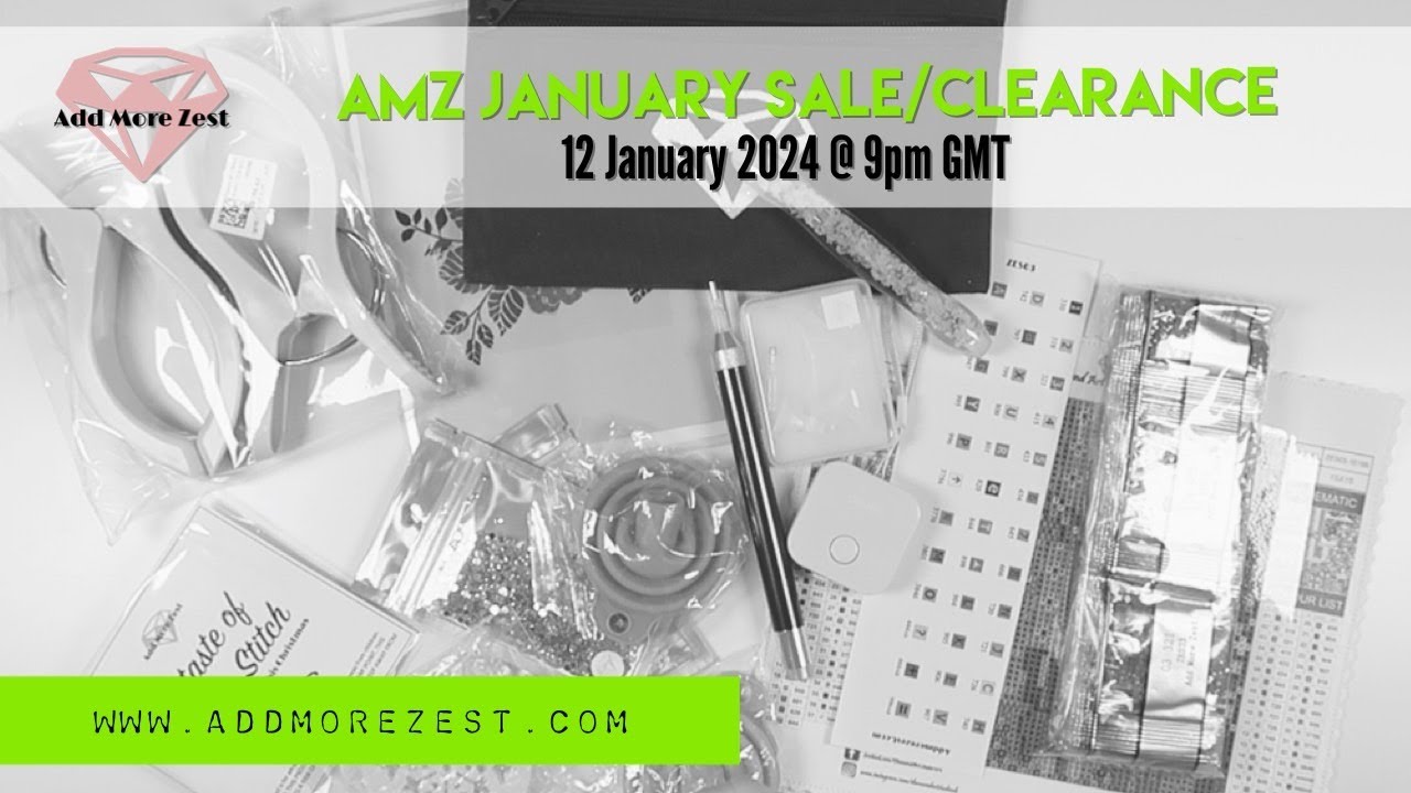NEW Shop Items January 2024 | Add More Zest | Diamond Painting