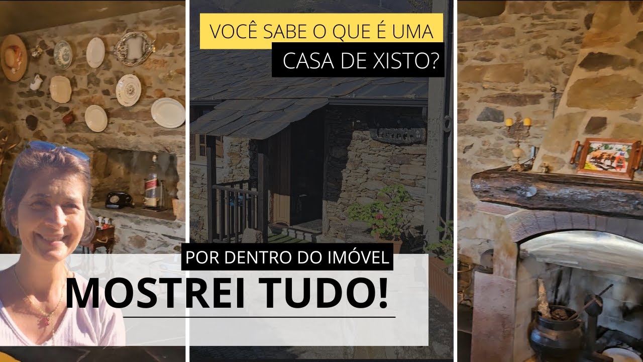 Veja como é uma Casa de Aldeia Original - Castro Daire