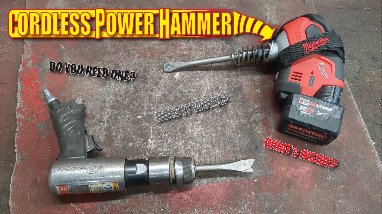 Cordless Power Hammer ... FIRST of it's Kind Milwaukee M12