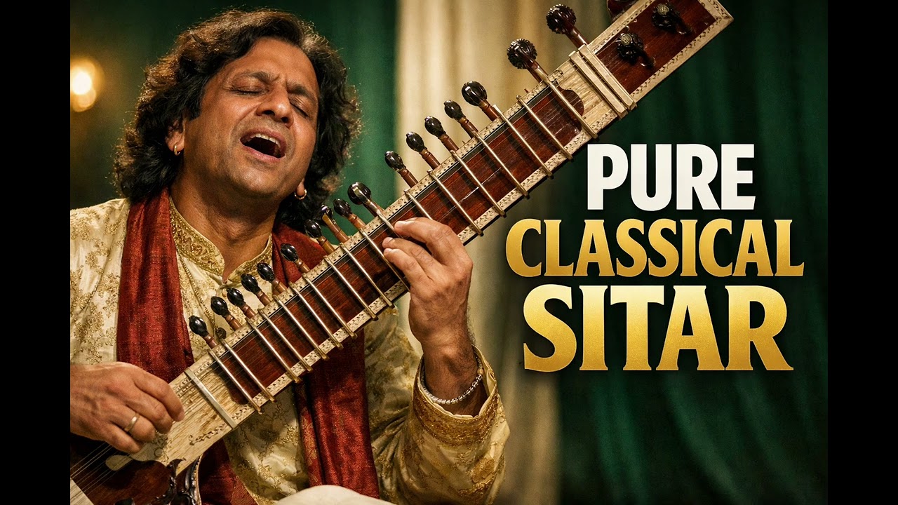 Pure Indian Classical Sitar | Authentic Raga Instrumental
