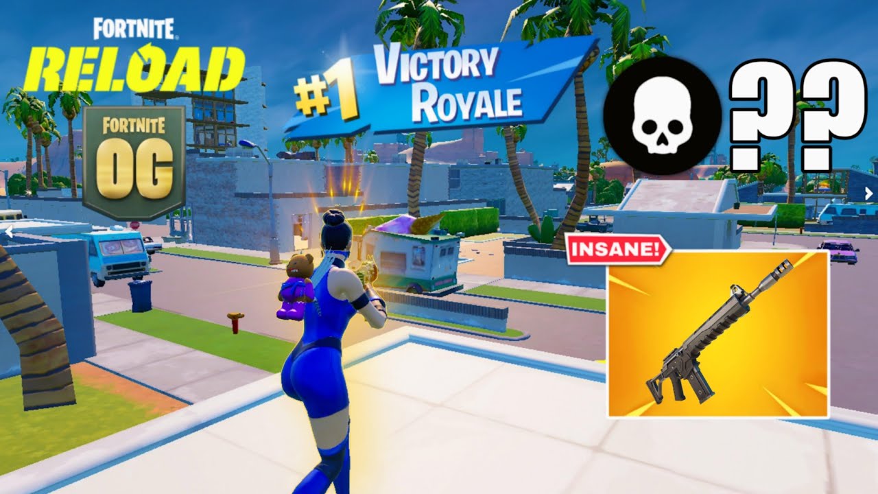 NEW KITANA (MK3) SKIN! | OG Fortnite Reload | High Kill Gameplay | Keyboard & Mouse