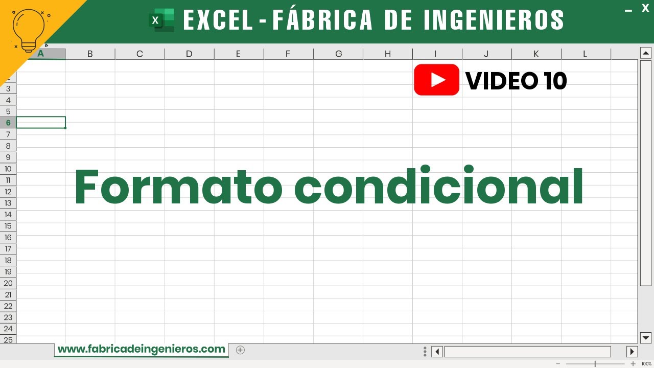 Excel 10: Formato condicional | 💡Fábrica de Ingenieros