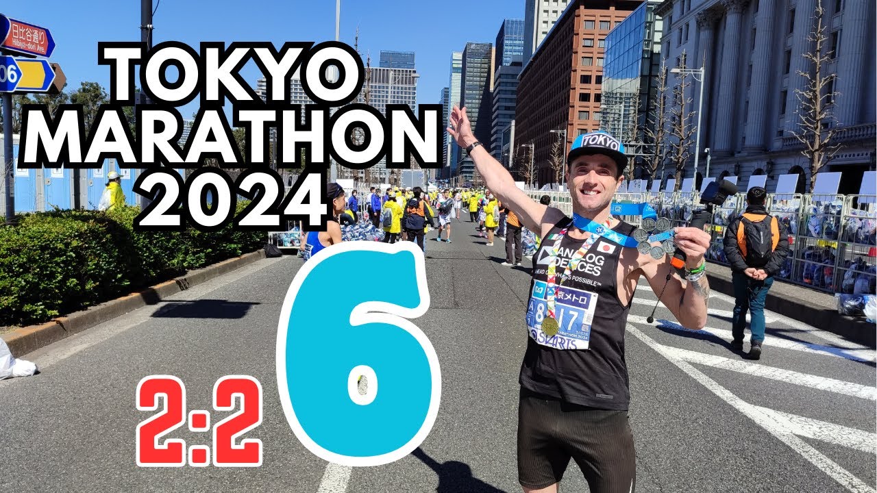 Tokyo Marathon 2024 Oh yeah baby! 6 star finisher  😁 #tokyomarathon #abbottWMM