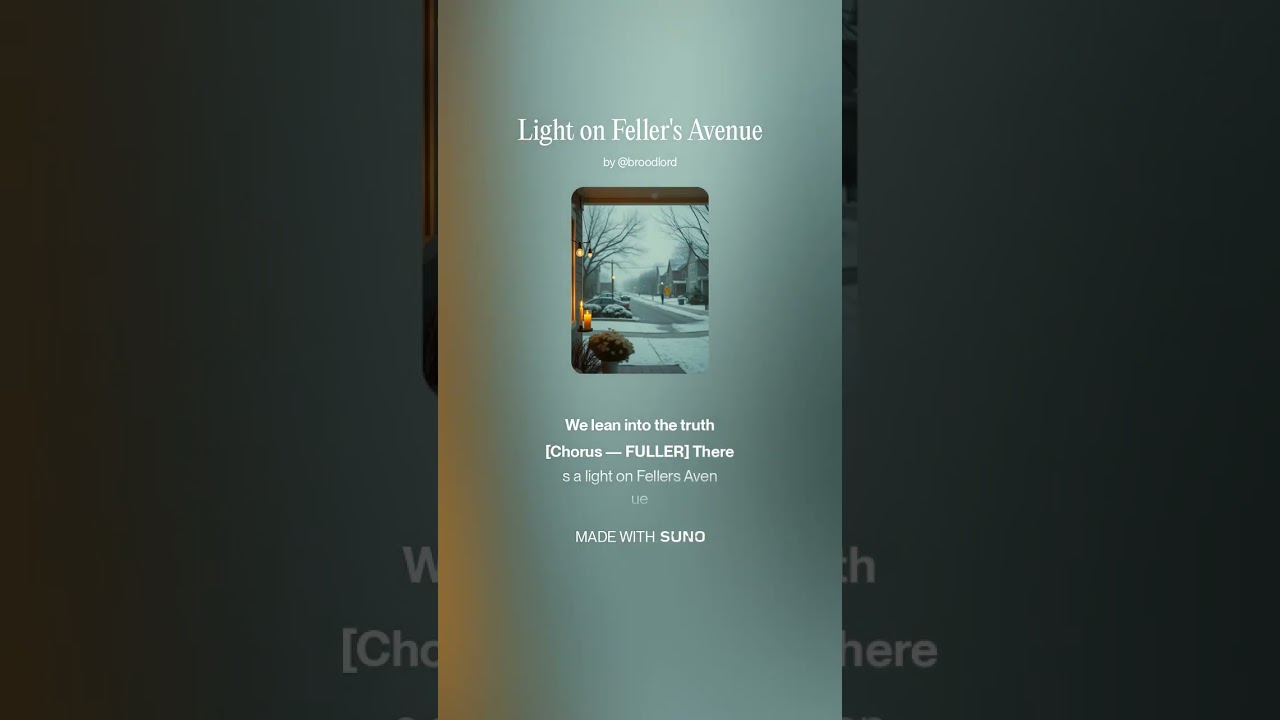 Light on Feller's Avenue