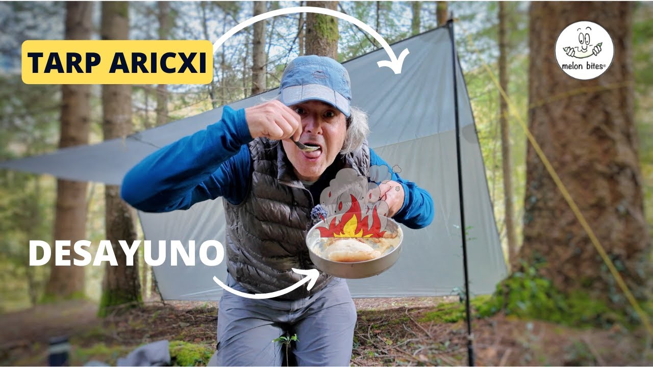 TARP Ultraligero Aricxi y DESAYUNO Sartén TITANIO WAOOO!