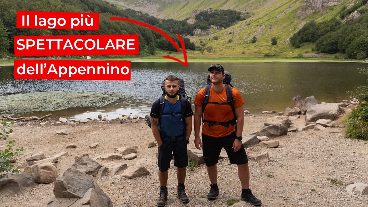Il lago più spettacolare dell'Appennino