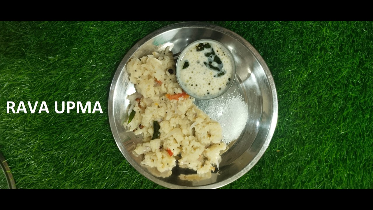 Today's Breakfast - Rava Upma | ரவா உப்புமா | Breakfast in Tamil