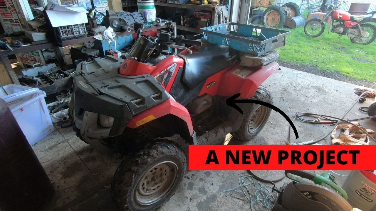 Polaris 300 Sportsman/Hawkeye Engine Rebuild: Stripping Down The Bike