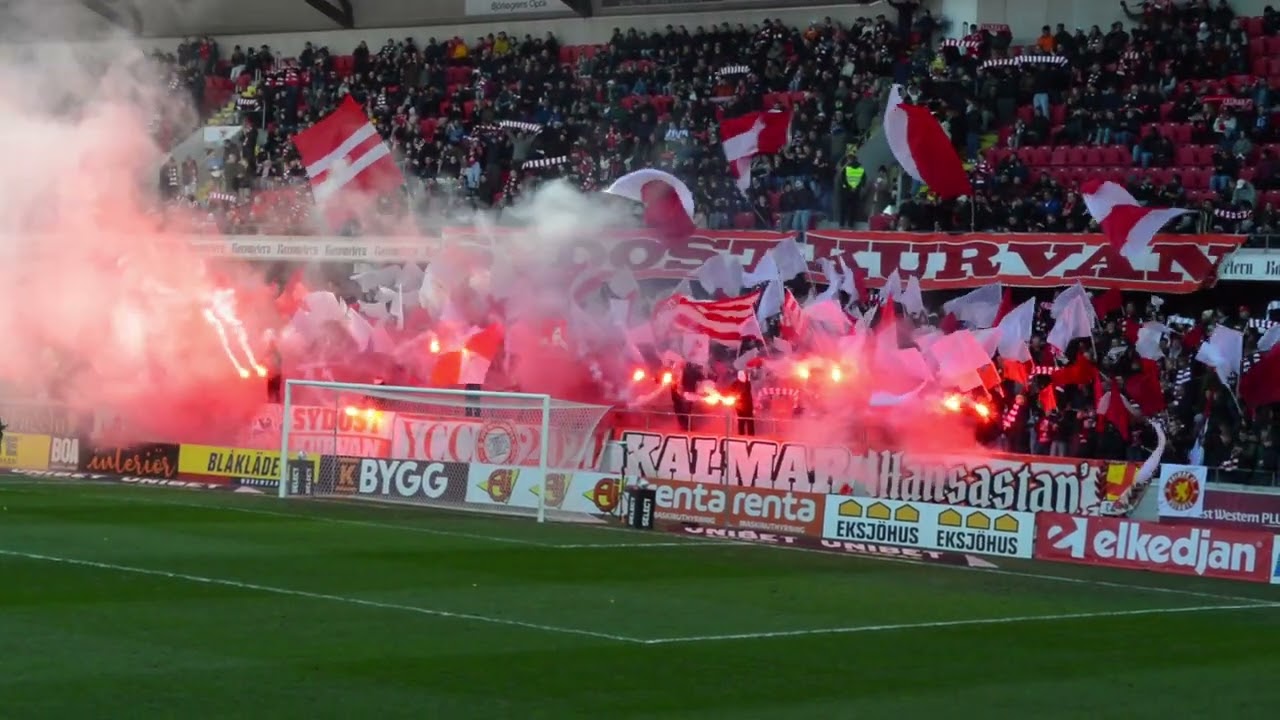 Tifot i hemmapremiären på Guldfågeln Arena mot IFK Göteborg!