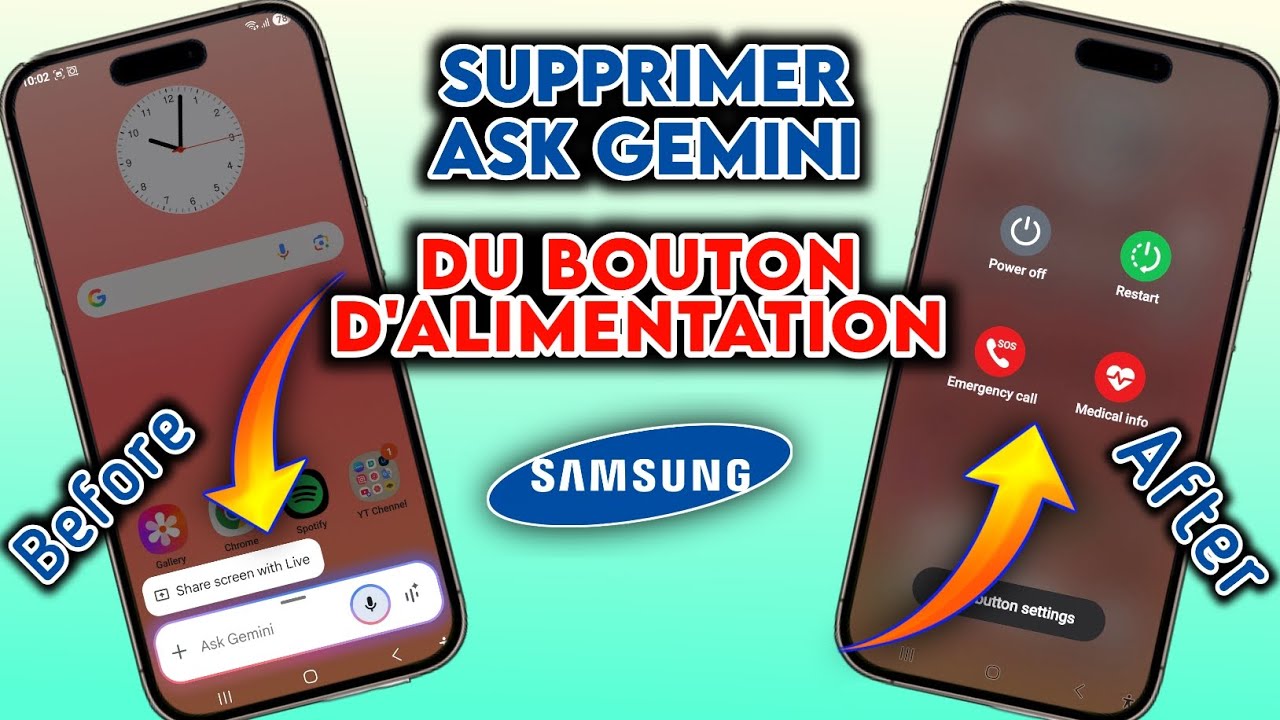 Supprimez Ask Gemini du bouton d'alimentation MAINTENANT! | Stop Google Assistant from Power Button