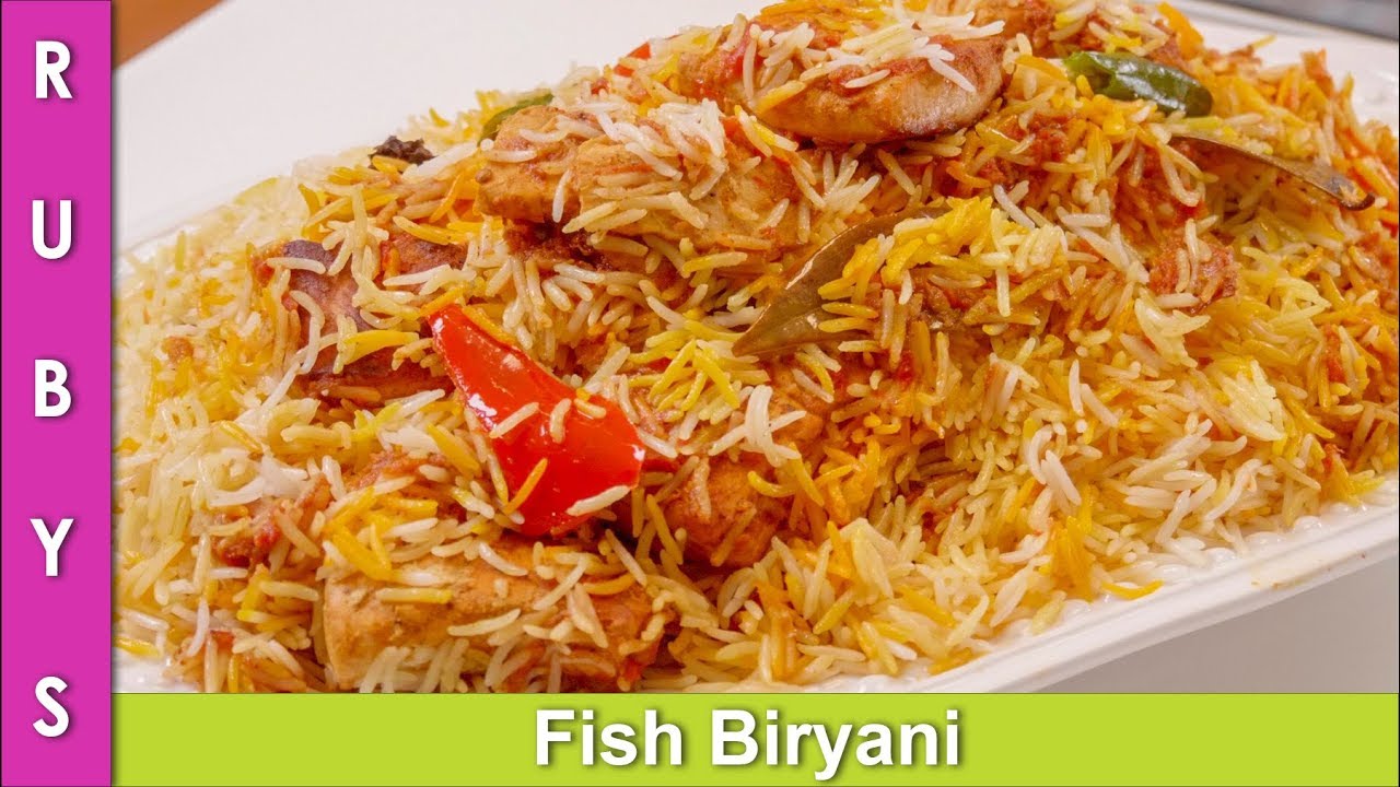 Fish Biryani Machli ki Biryani ki Recipe in Urdu Hindi - RKK