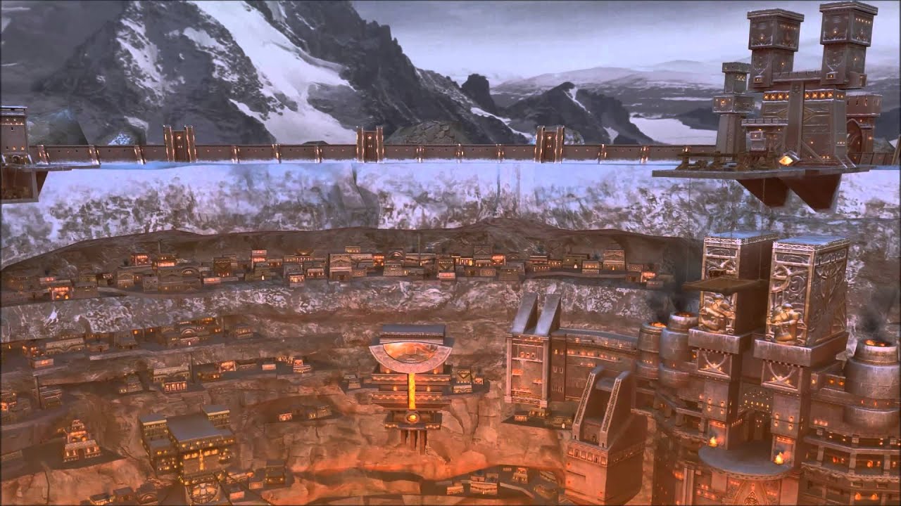 Heroes of Might & Magic 5 Fortress Town Theme Animatic (2005, Ubisoft/Nival) 1080p Animated