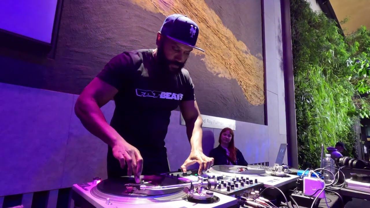 DJ Rob Swift at Lincoln Center (NY, NY) Fat Beats Documentary Series