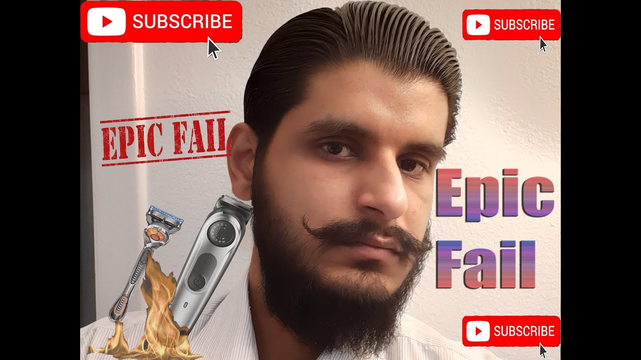 Epic Fail - Shaved 5 months old beard