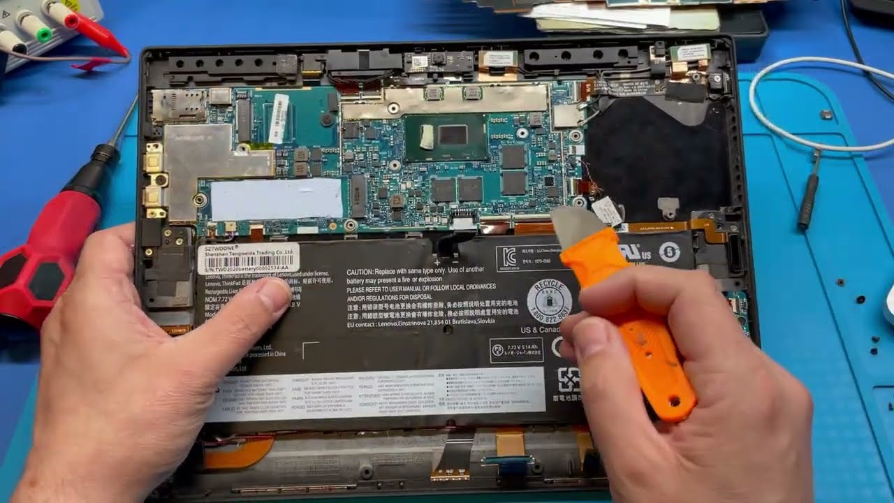 🔥COŚ POSZŁO NIE TAK😒.....THINKPAD X1 GEN 3 NAPRAWIAM LAPTOPA #nanoserwis