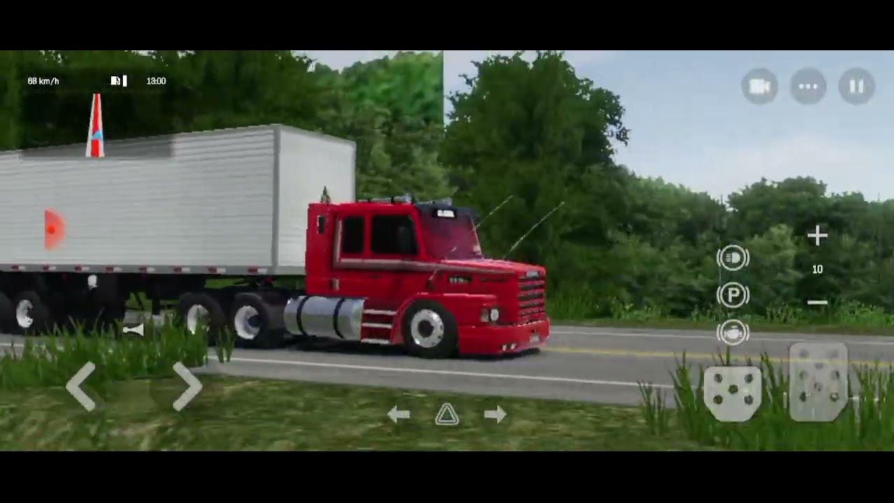 Scania RED no baú gfm ✌️👽